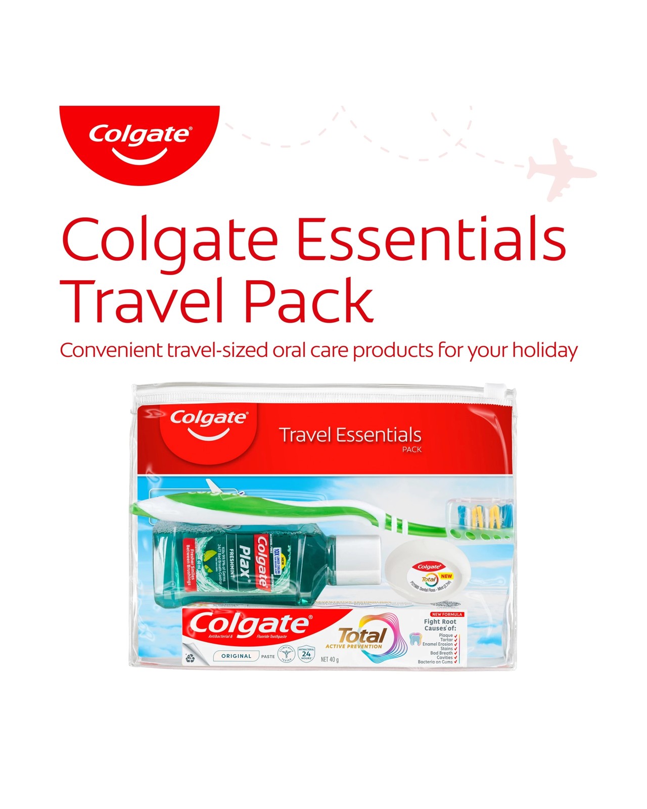 Colgate Travel Essentials Pack 5 of 6