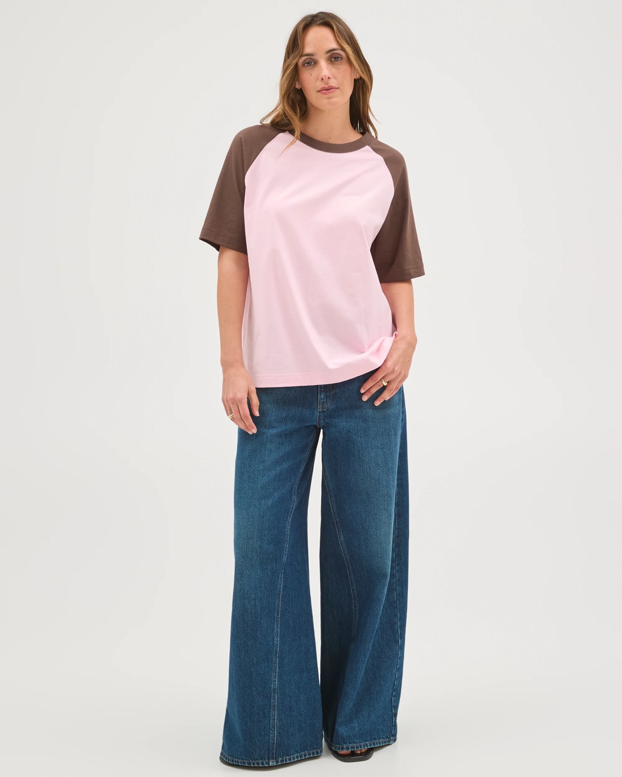 Australian Cotton Raglan Sleeve Boxy T-Shirt 2 of 5