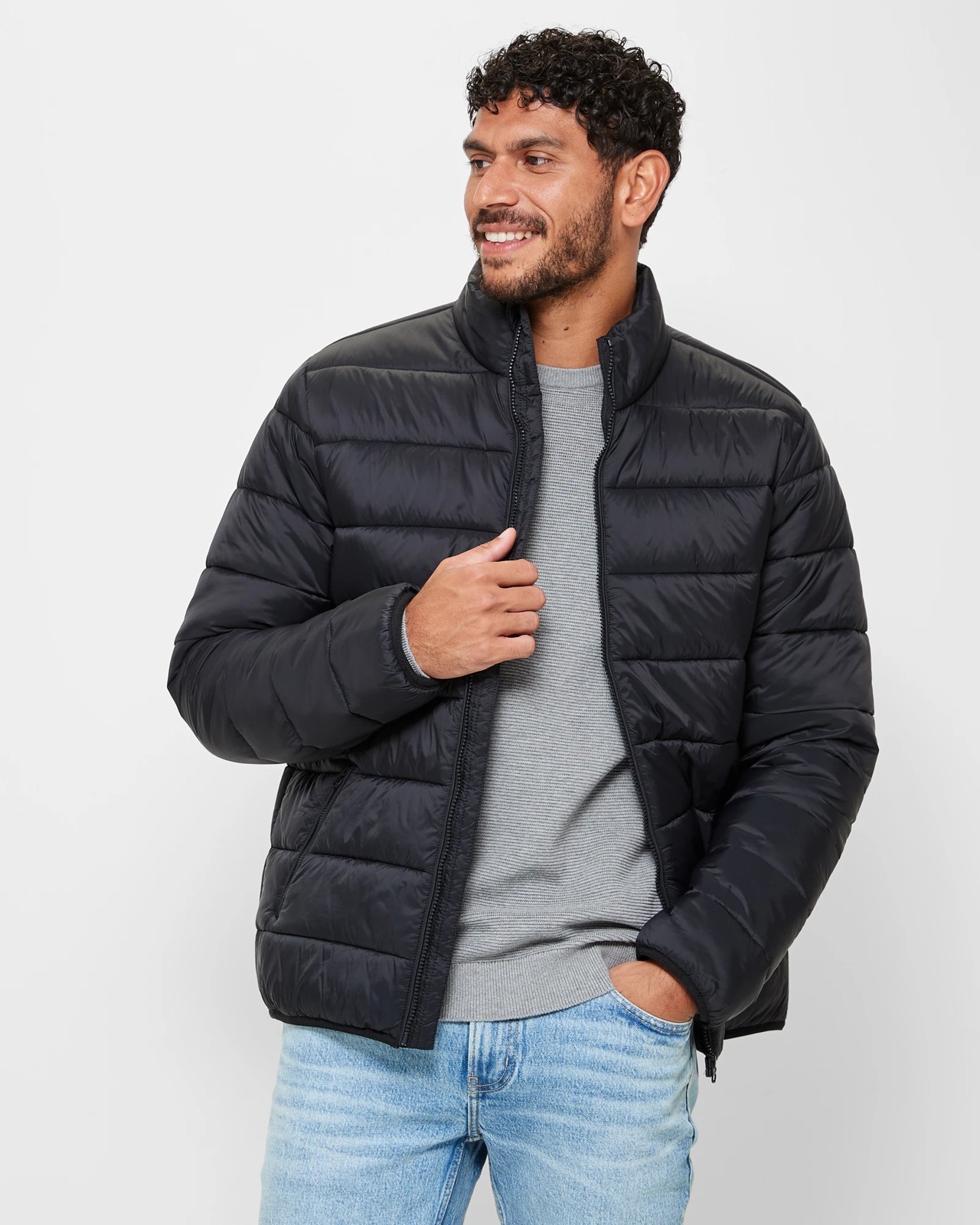 Recycled Puffer Jacket Target Australia