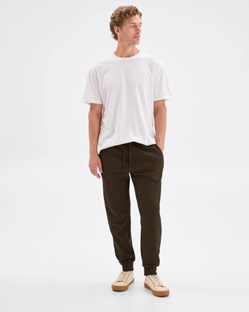 Australian Cotton Blend Cuffed Trackpants