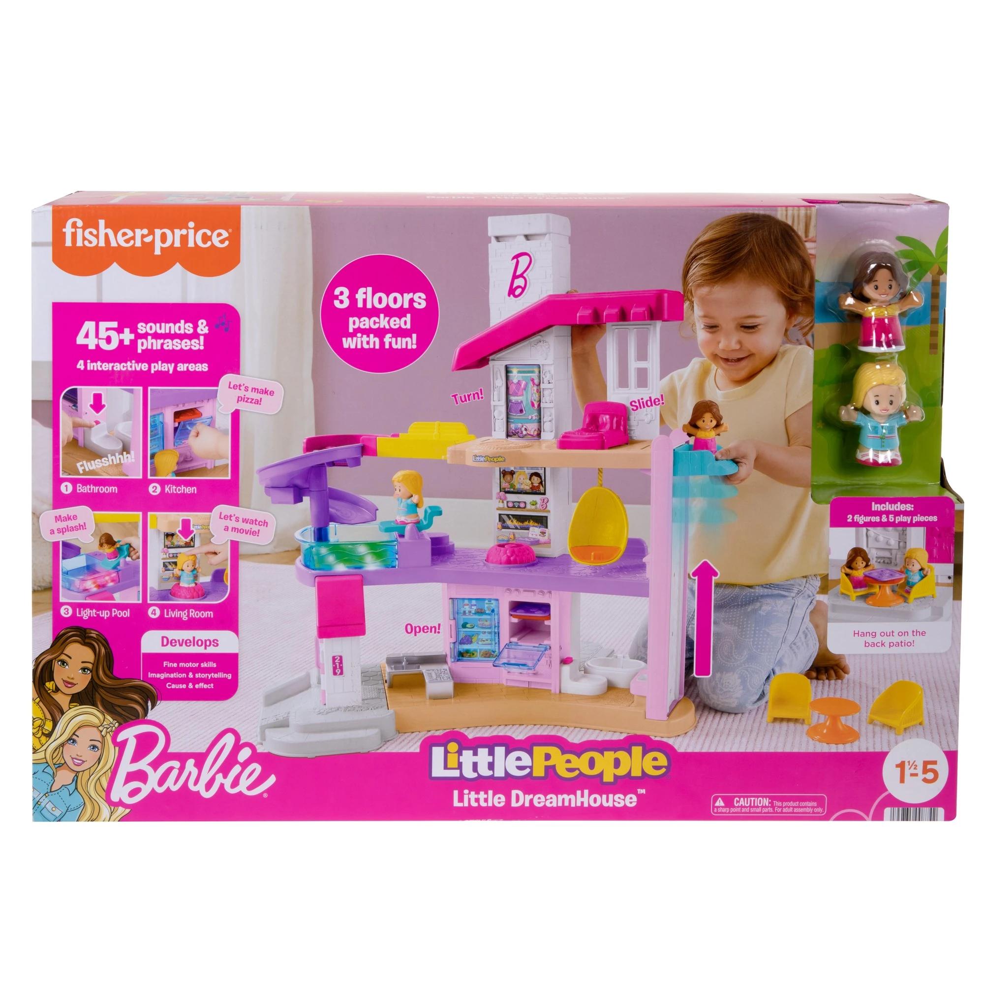 Barbie Little DreamHouse by Fisher Price Little People Target Australia