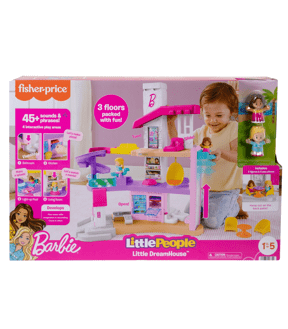 Barbie Little DreamHouse by Fisher-Price Little People