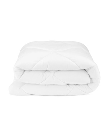 Anko Reversible Plush Mattress Topper, Double Bed - White