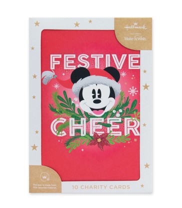 Hallmark Disney 10 Pack Christmas Cards