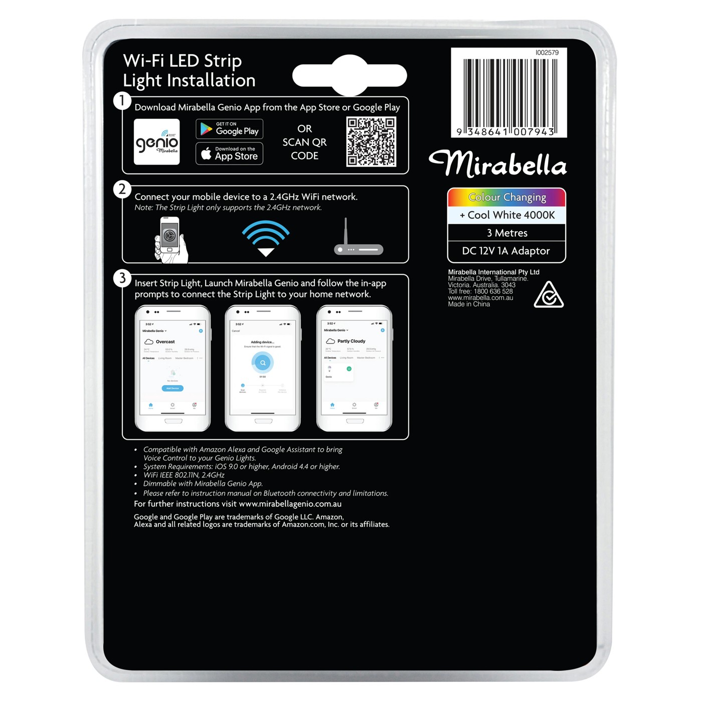 Mirabella Genio Wi-Fi LED Strip Light 2 of 2