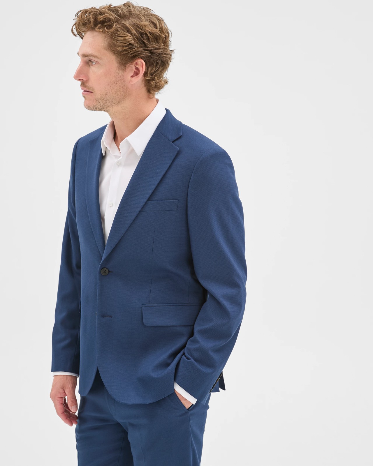 Preview Fashion Suit Jacket - Blue 3 of 6