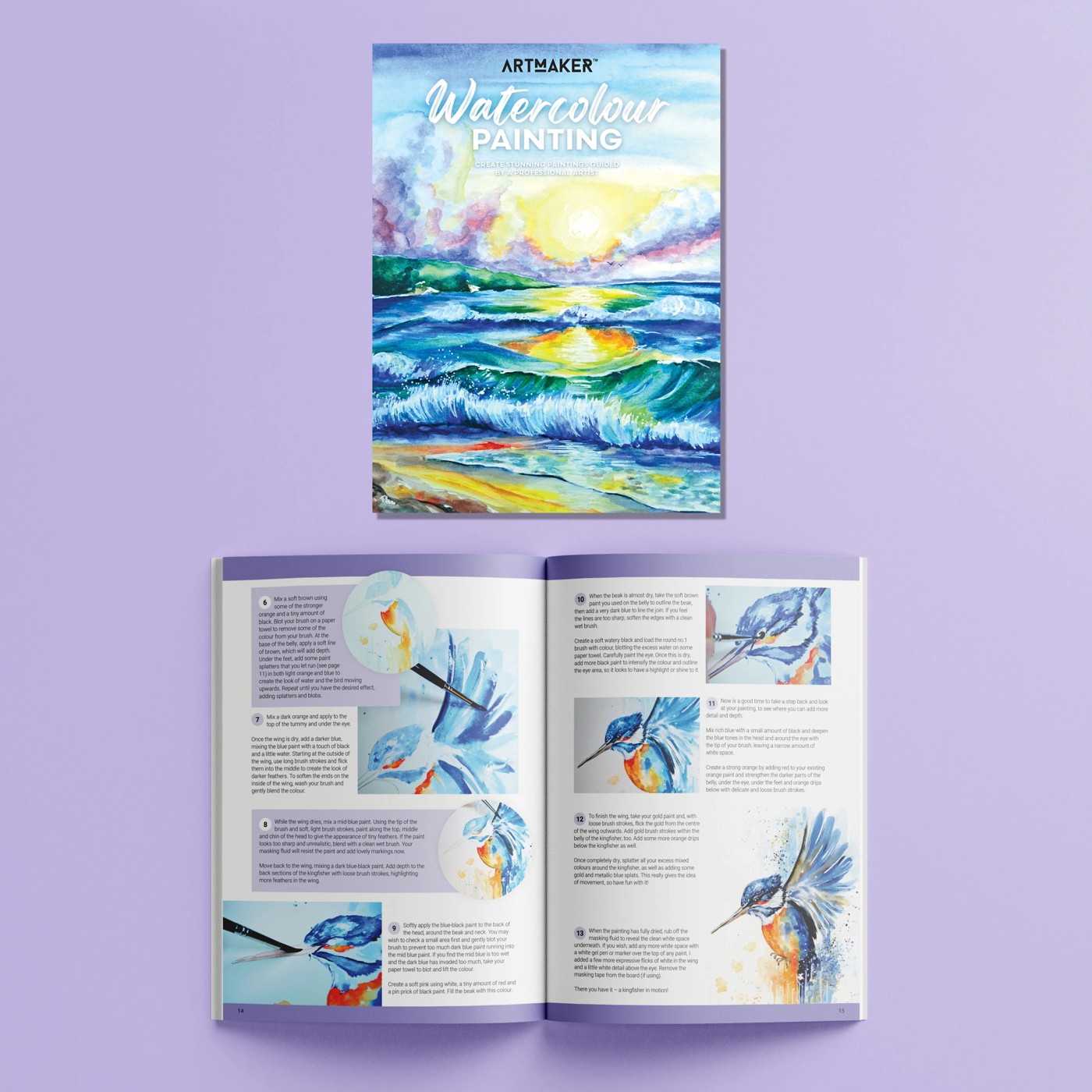 Art Maker Watercolour Painting  - Book 4 of 6