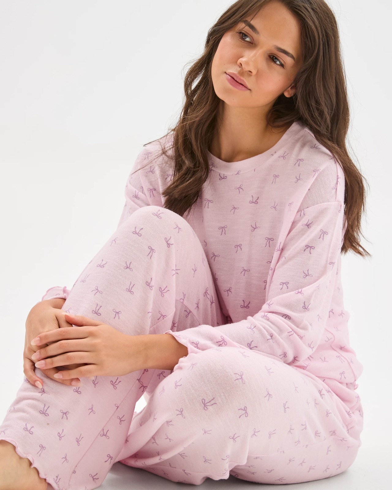 Cosy Slub Knit Sleep Top 5 of 5