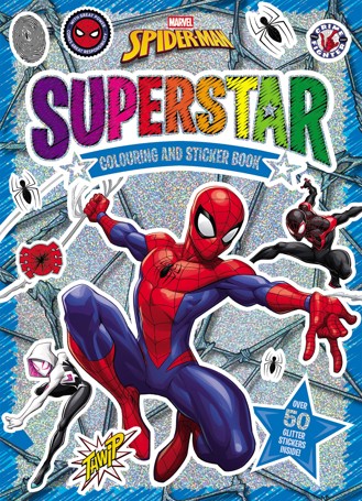 Marvel Spider-Man: Superstar Colouring and Sticker Book