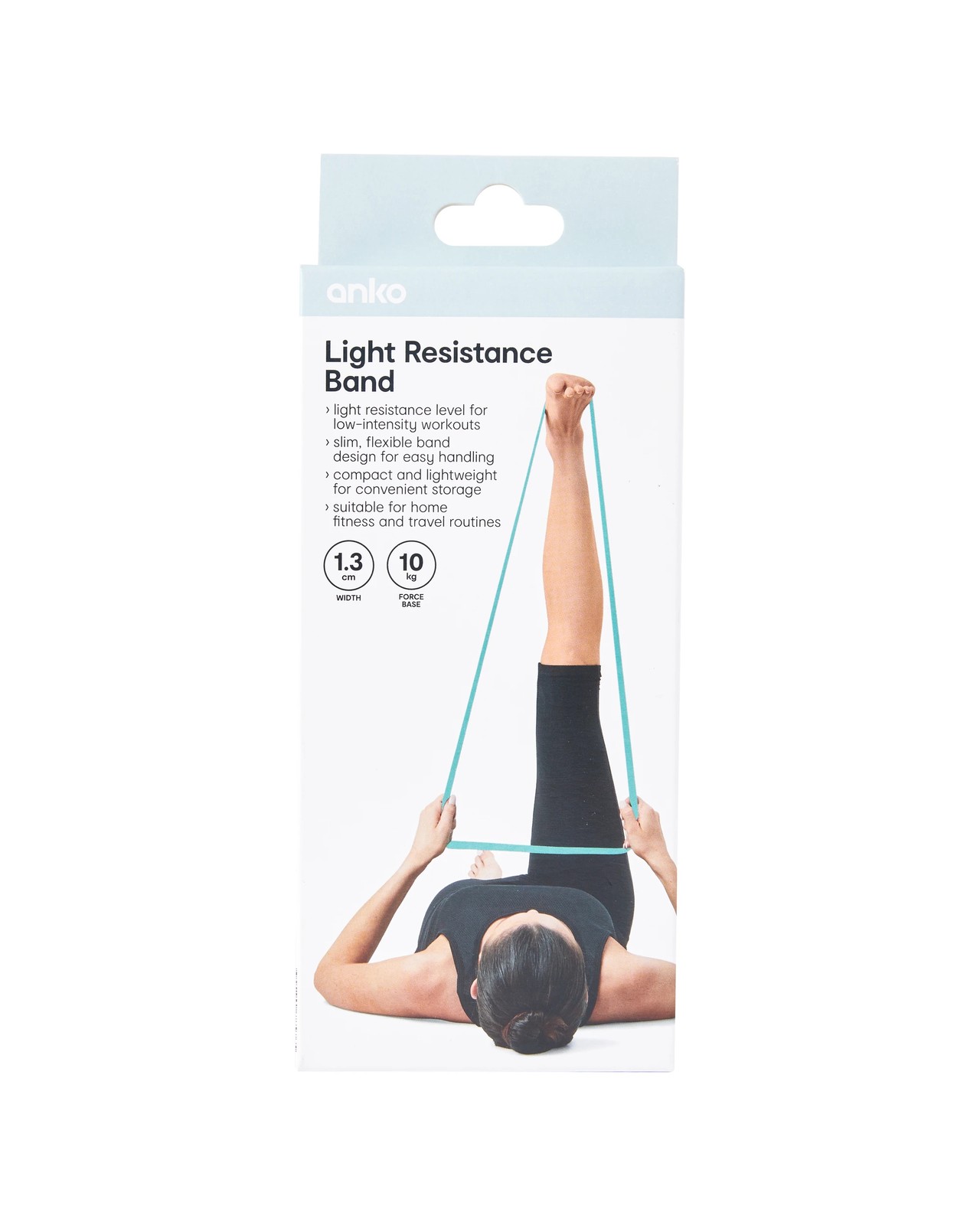 Light Resistance Muscle Band, Green - Anko 6 of 6