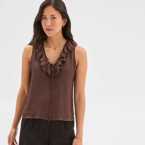 Sleeveless Ruffle Blouse - Preview product image