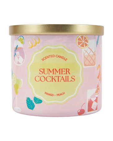 Anko Graphic Summer Cocktail Candle