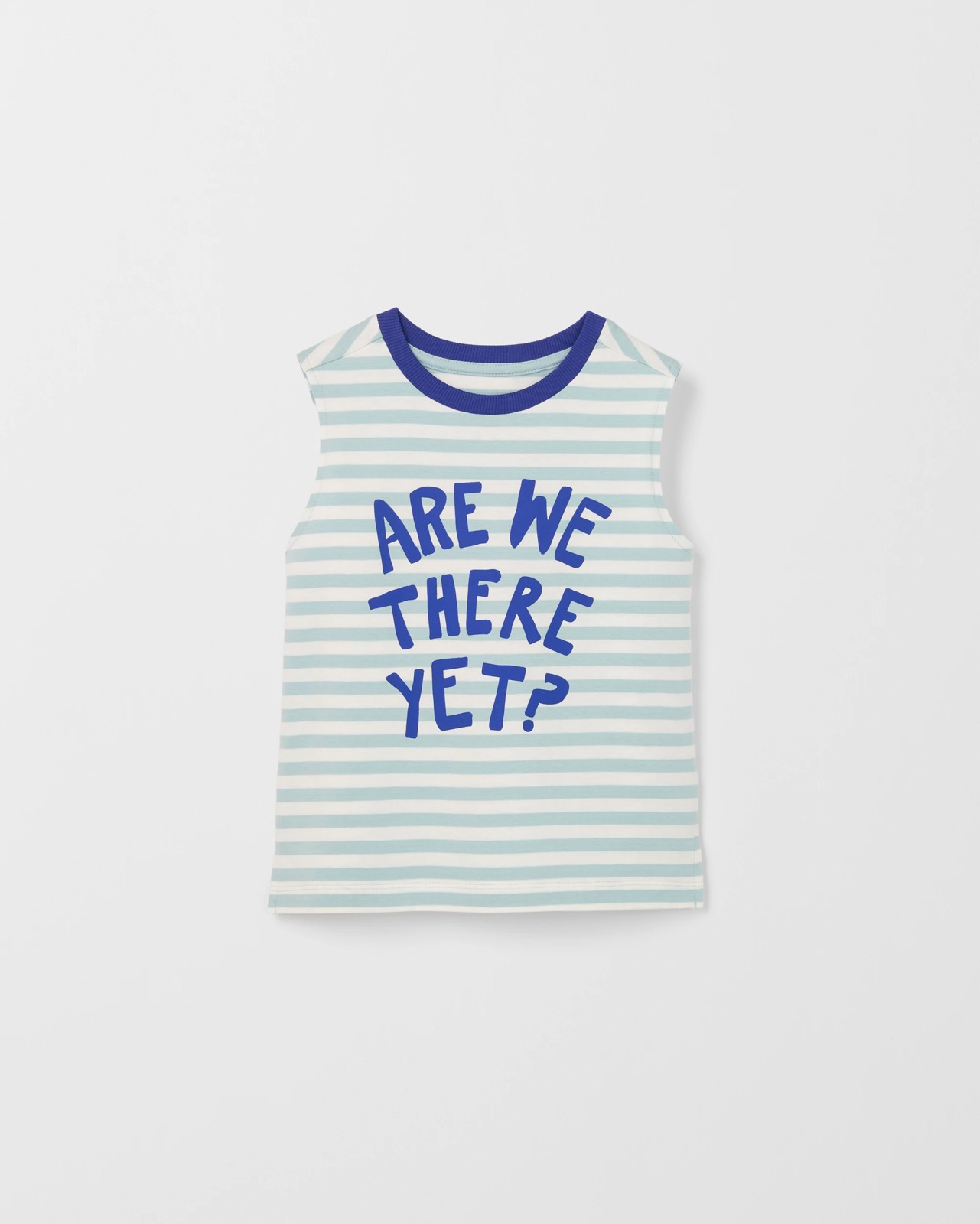 Australian Cotton Tank Top - Blue 4 of 5