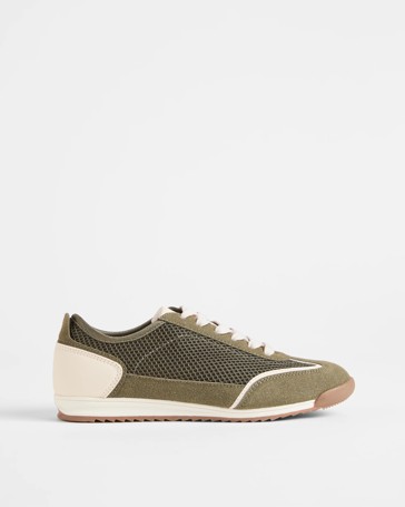 Womens Nylon Athletic Sneaker - Lindsay