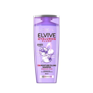 L'Oreal Paris Hyaluron Plump 72H Moisture Filling Shampoo 300ml - Hyaluronic Acid