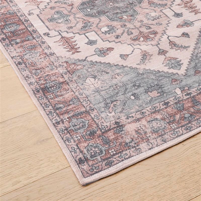 Anko Tara Washable Runner - Beige - 300cm x 80cm 2 of 5