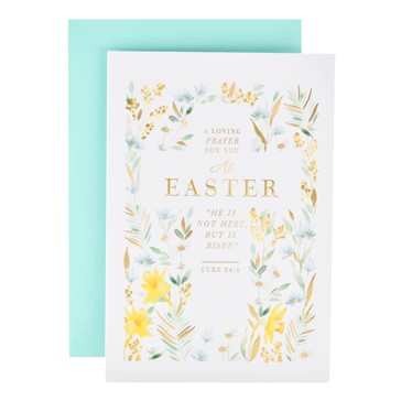 Hallmark Easter Card - A Loving Prayer