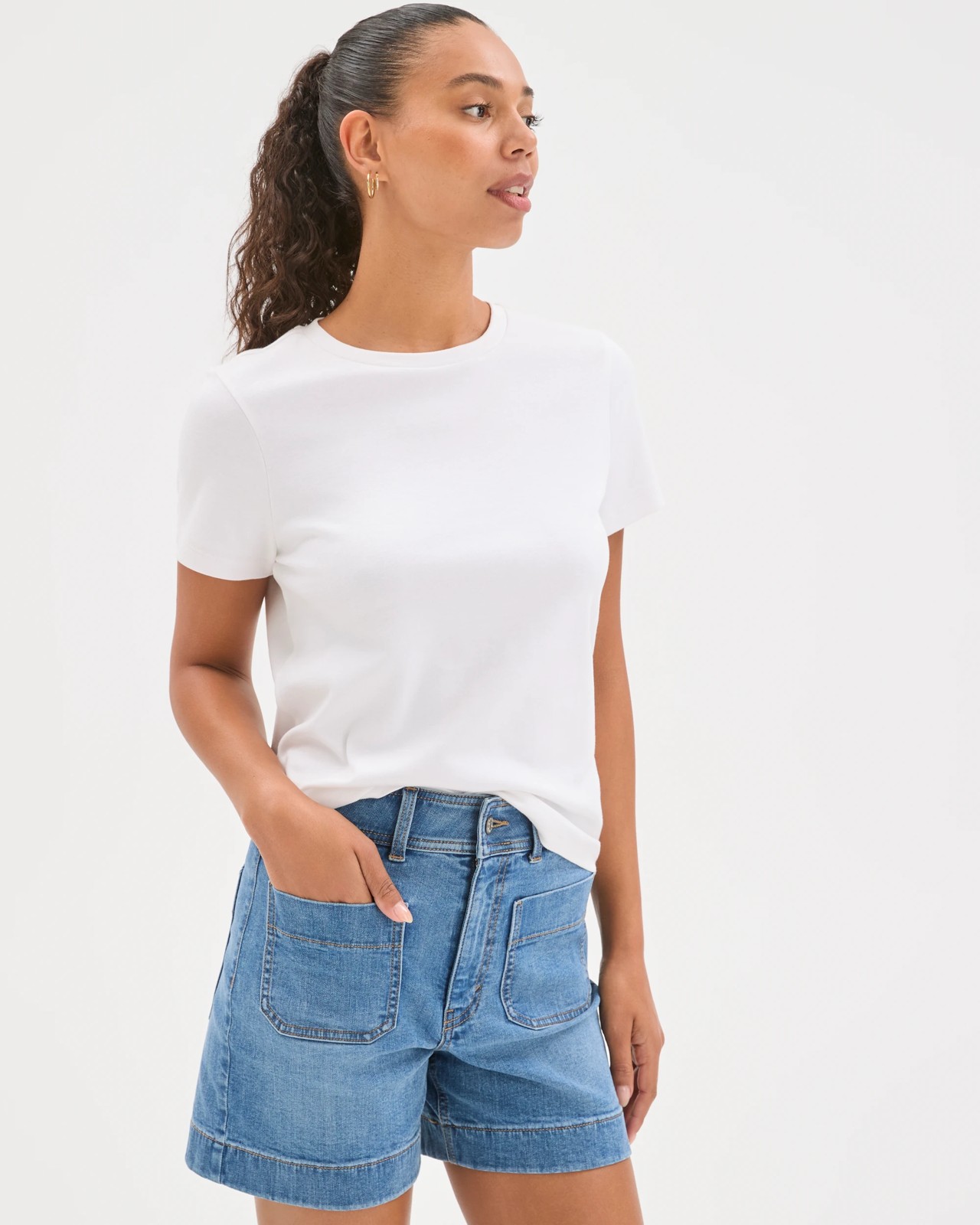 Mila Denim Shorts 4 of 6