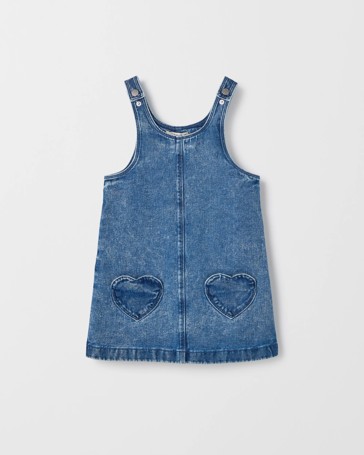 Denim Pinafore Dress
