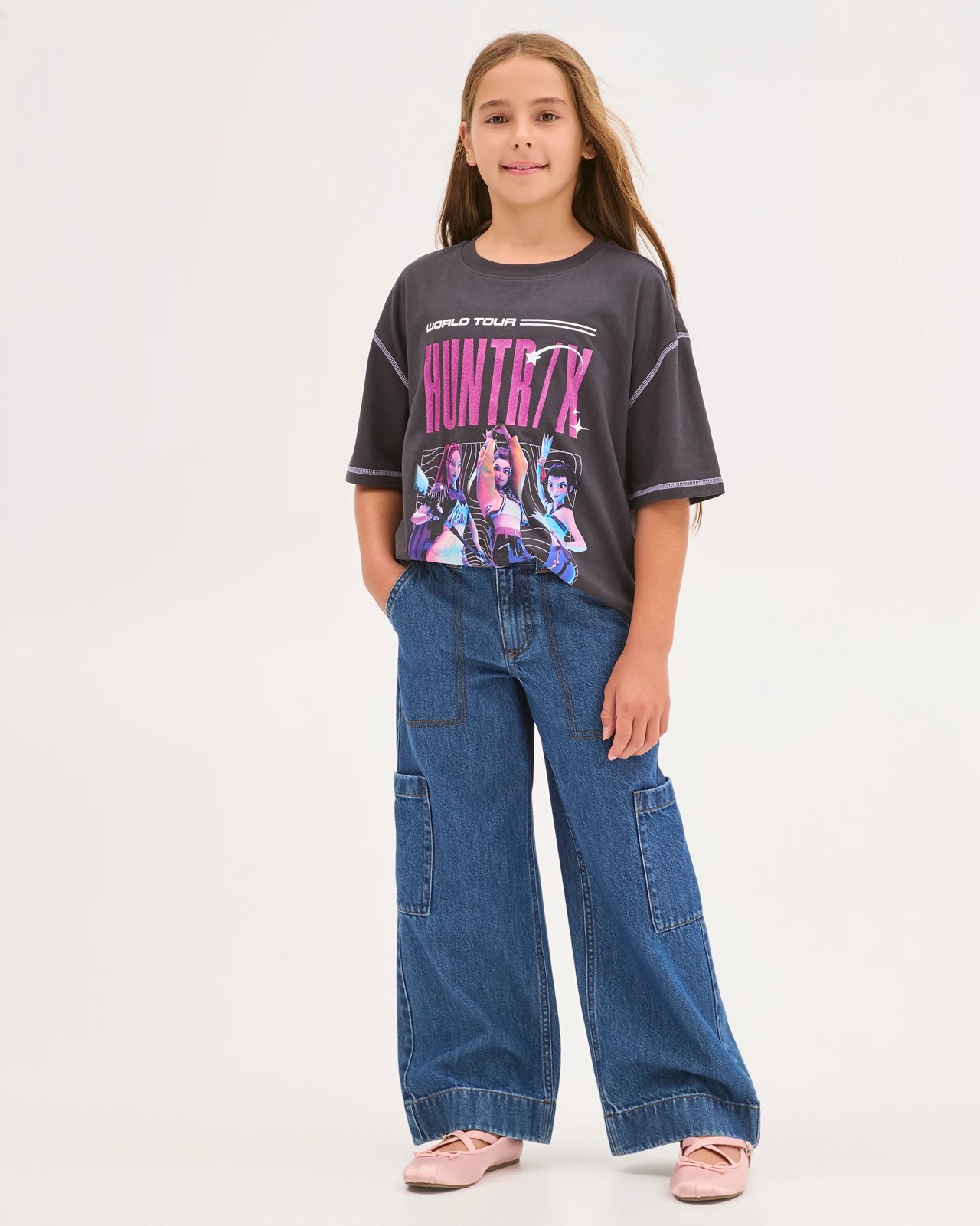 KPop Demon Hunters Huntrix World Tour T-Shirt 2 of 6
