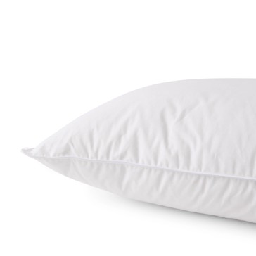 Anko Duck Down Surround Pillow - Medium Profile - White