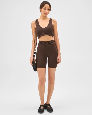 Active Studio Soft Ruched Bike Shorts