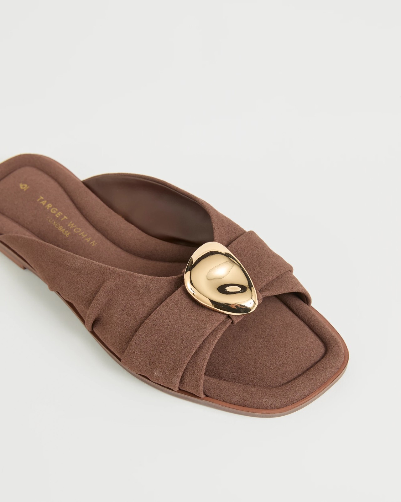 Wrap Sides Flat Sandals - Brown 3 of 3