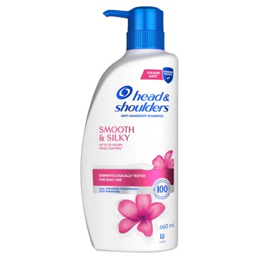 Head & Shoulders Smooth and Silky Anti-Dandruff Shampoo 660ml