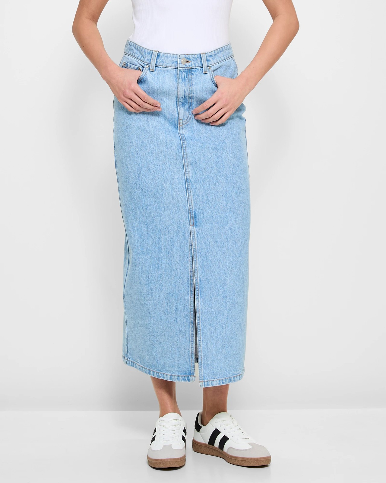 Midi denim skirt target hotsell