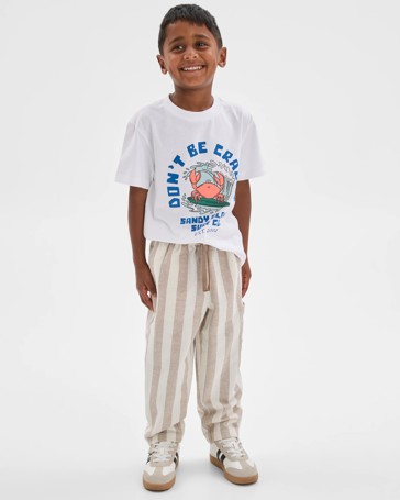 Lightweight Woven Pull-On Pants