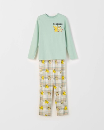Pokemon Australian Cotton Jersey Older Boys Pyjama Set