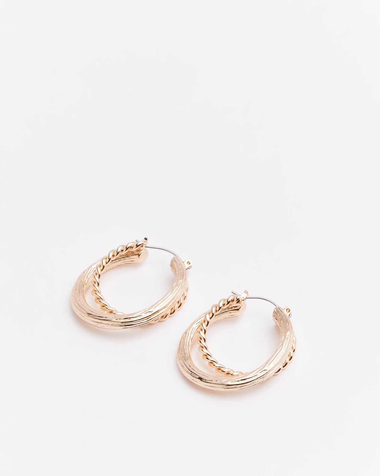 Hoop earrings target clearance