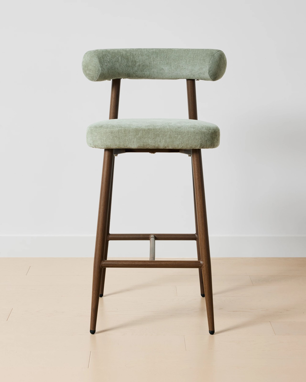 Anko Henry Upholstered Bar Stool - Green 2 of 6