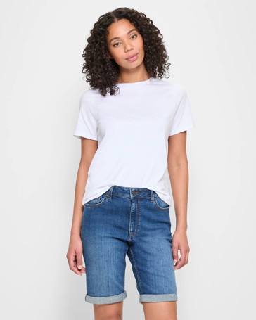 Classic Bermuda Denim Shorts