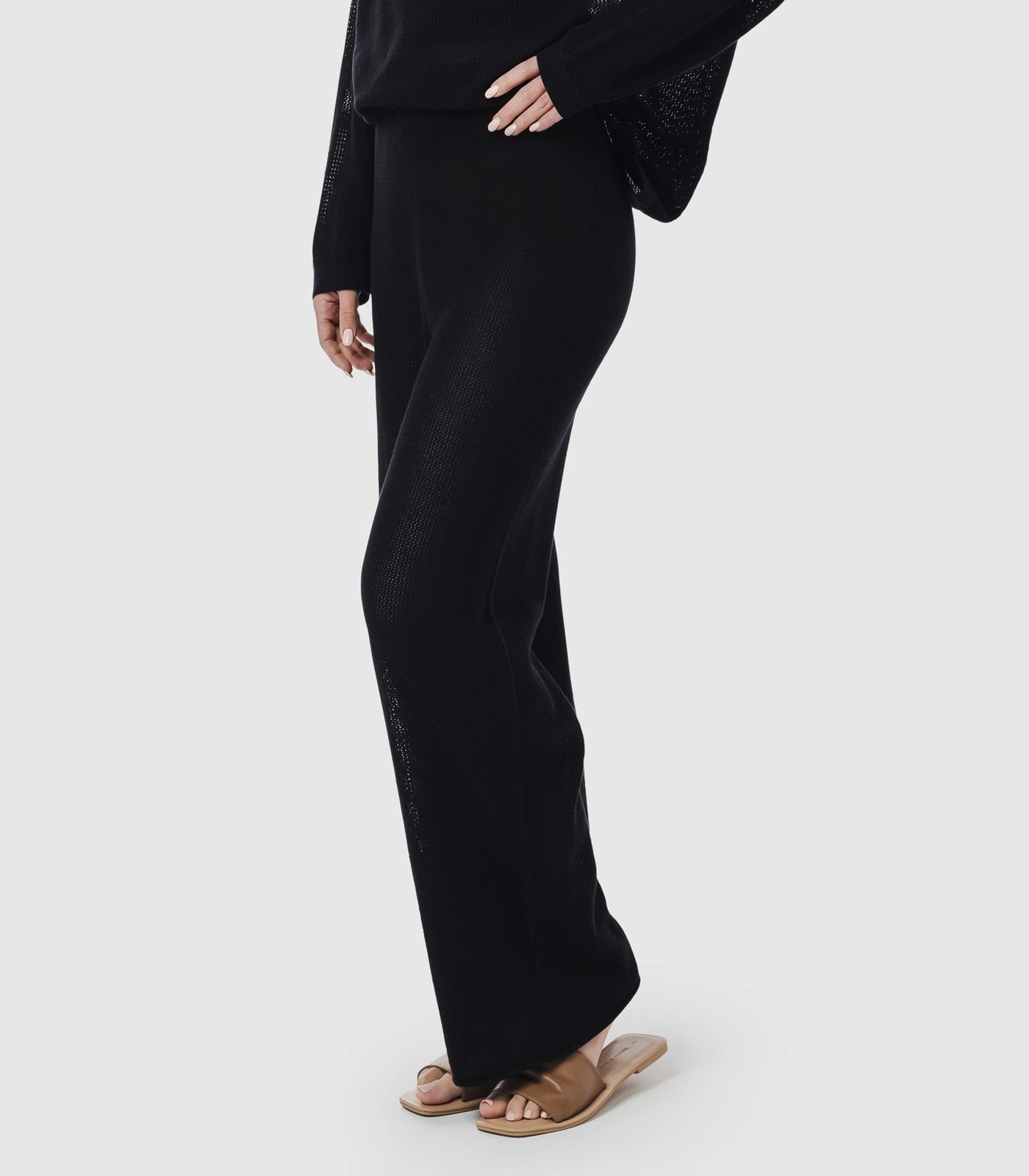 Knit Fashion Pants - Piping Hot 3 of 5