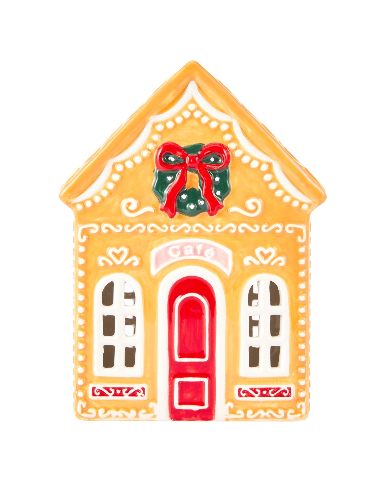 Anko Light Up Ceramic Gingerbread Cafe 2 of 6