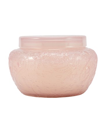 Anko Pink Embossed Candle