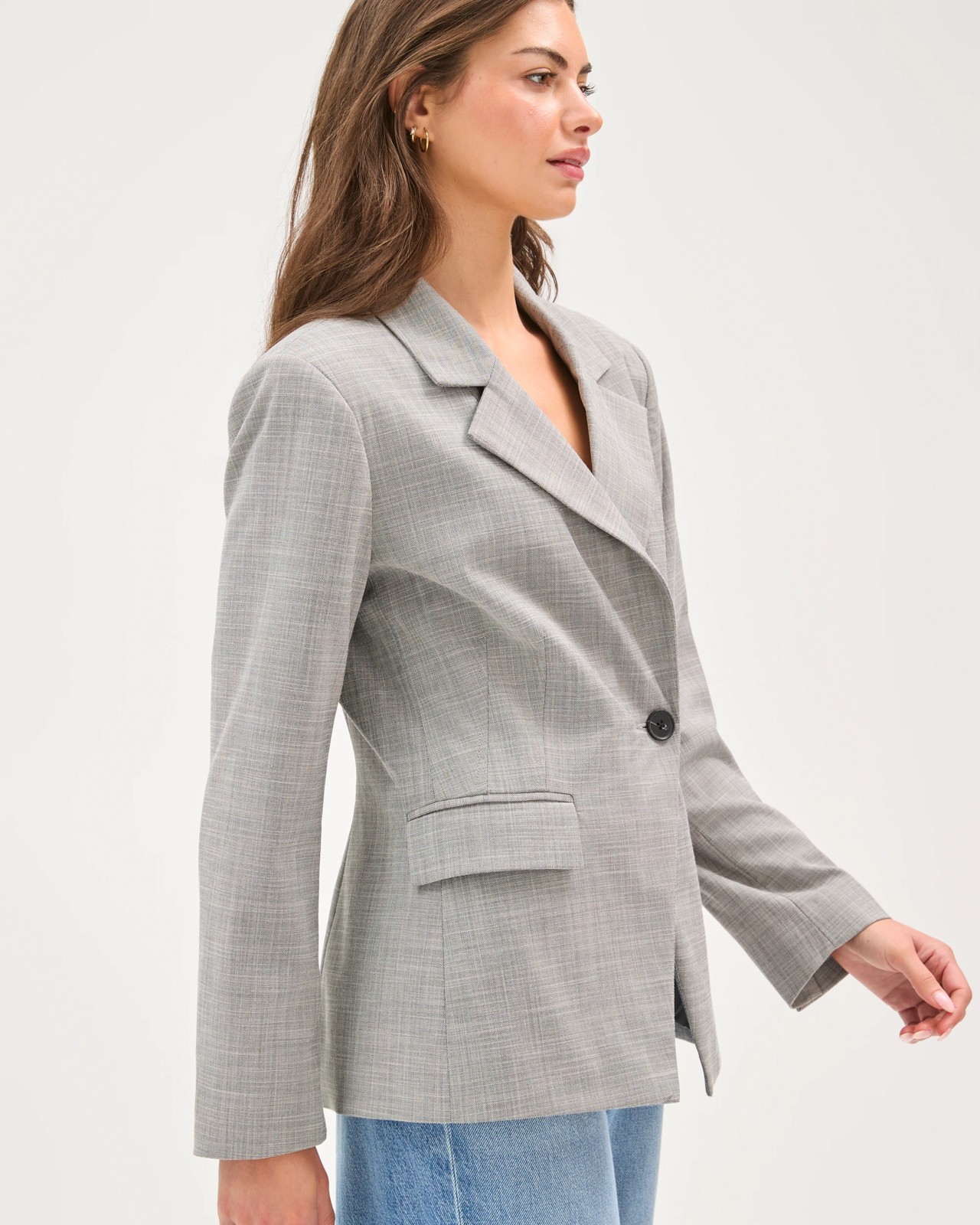 Petites Cinched Waist Blazer 5 of 5