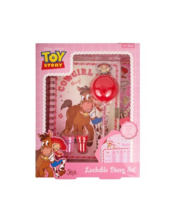 Toy Story Lockable Diary Set - Jessie