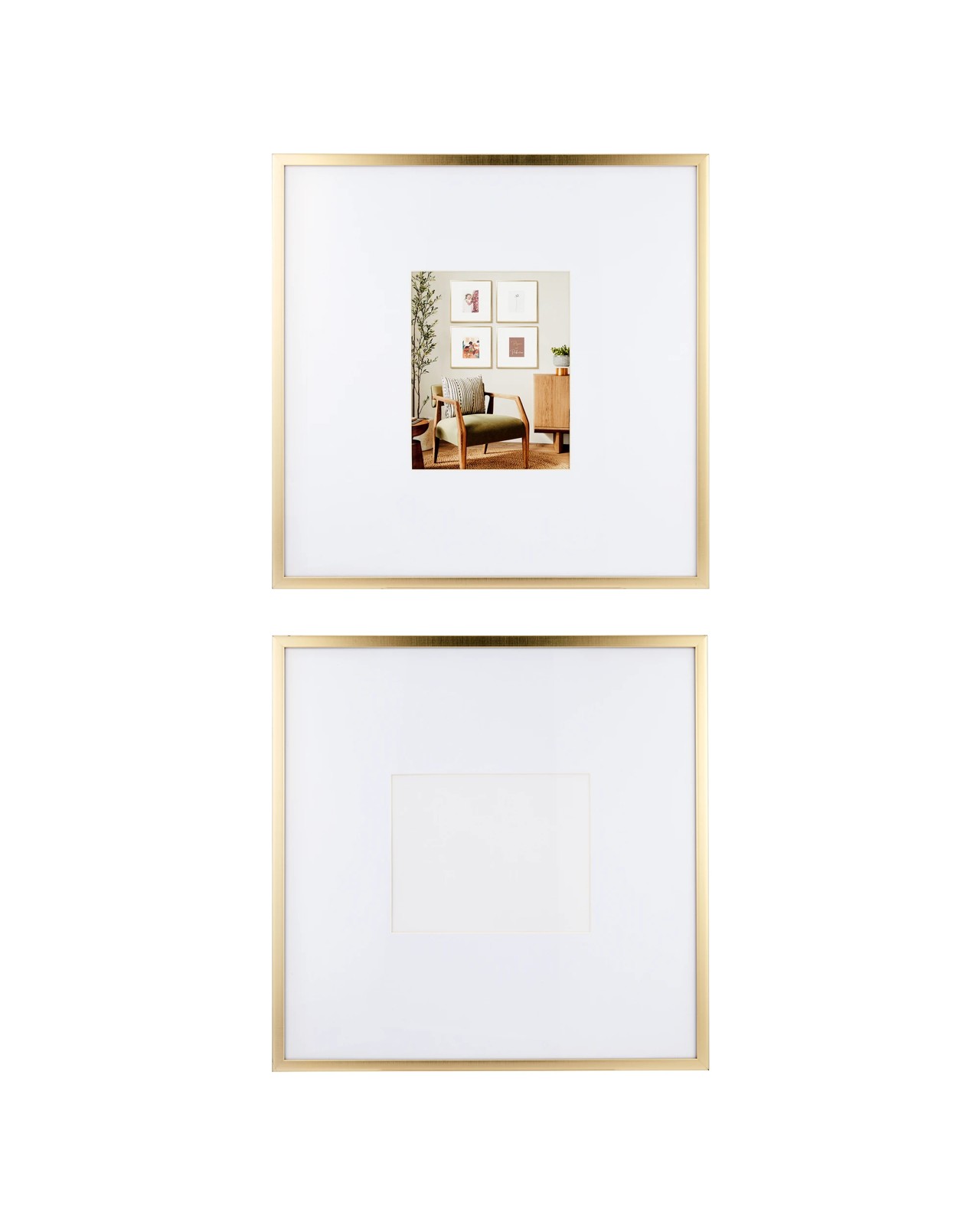 Anko 2 Piece Gallery Frame Set - Gold Look 2 of 4