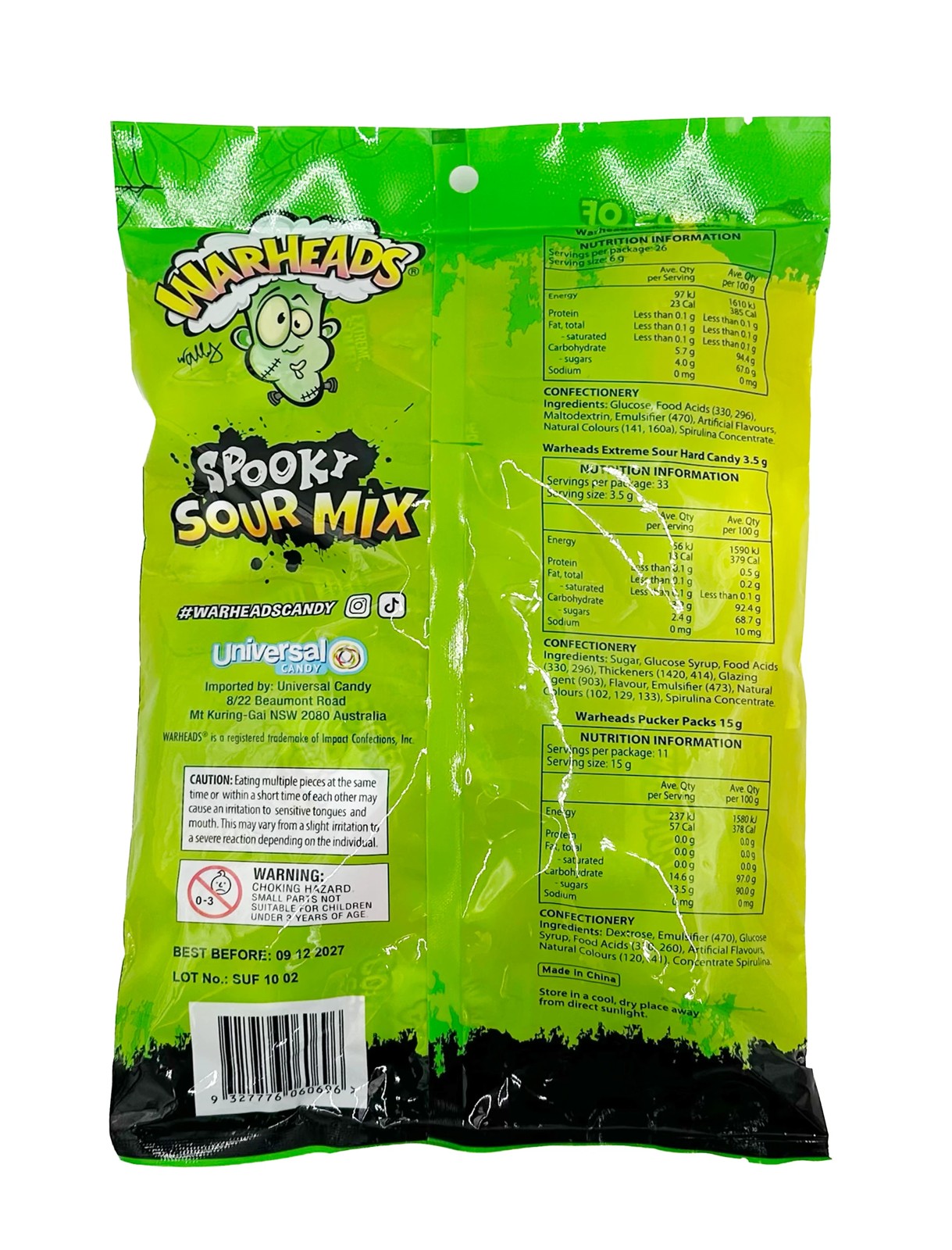Warheads Spooky Sour Mix 436g 2 of 2