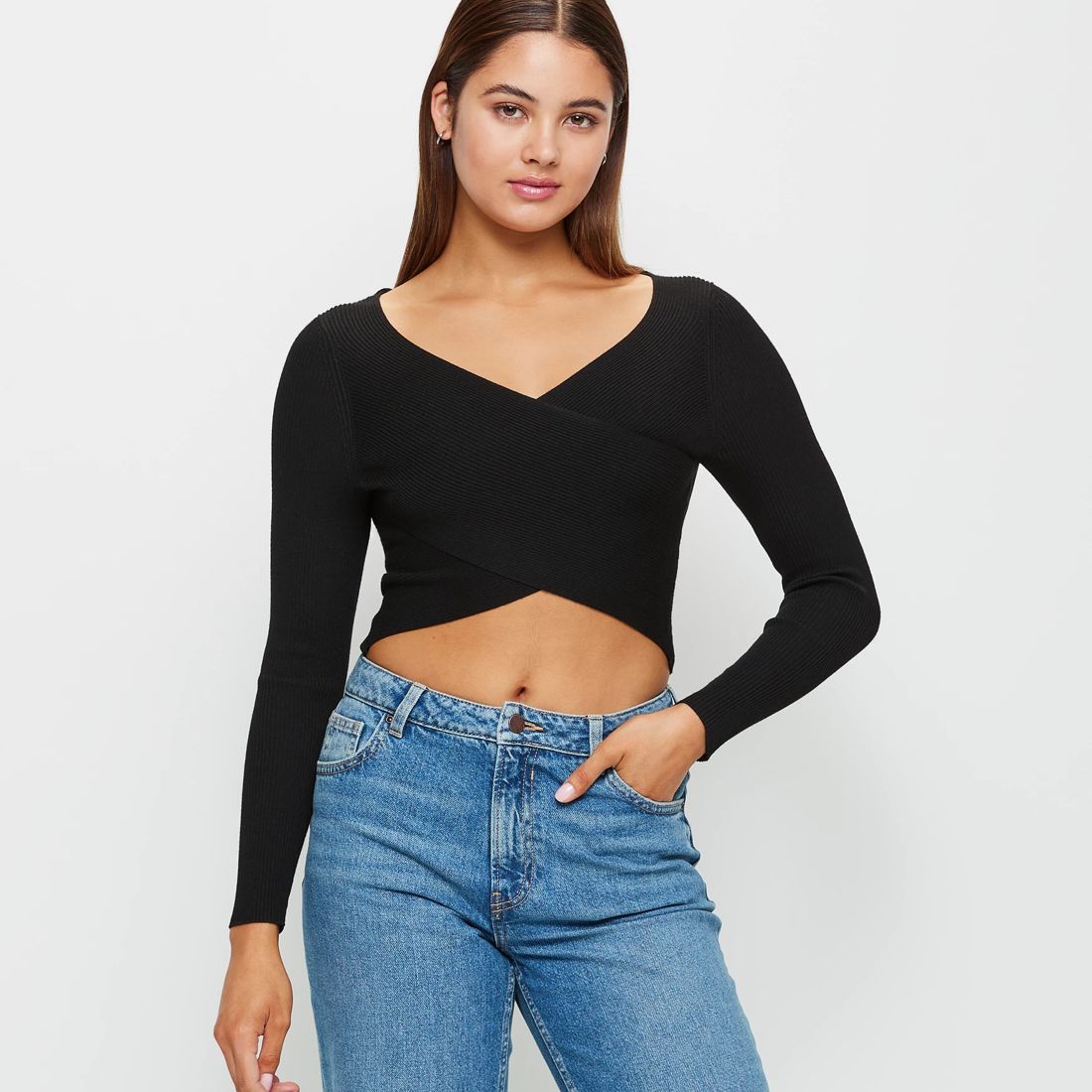 Criss Cross Top - Lily Loves - Black | Target Australia