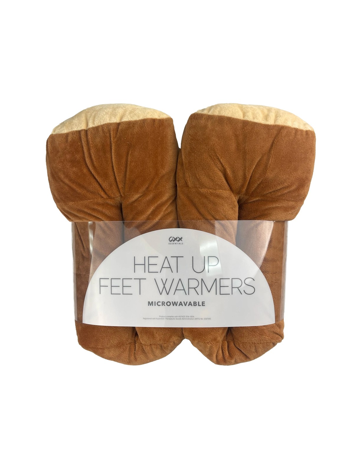 OXX Essentials Heat Up Feet Warmers - Toast 2 of 3