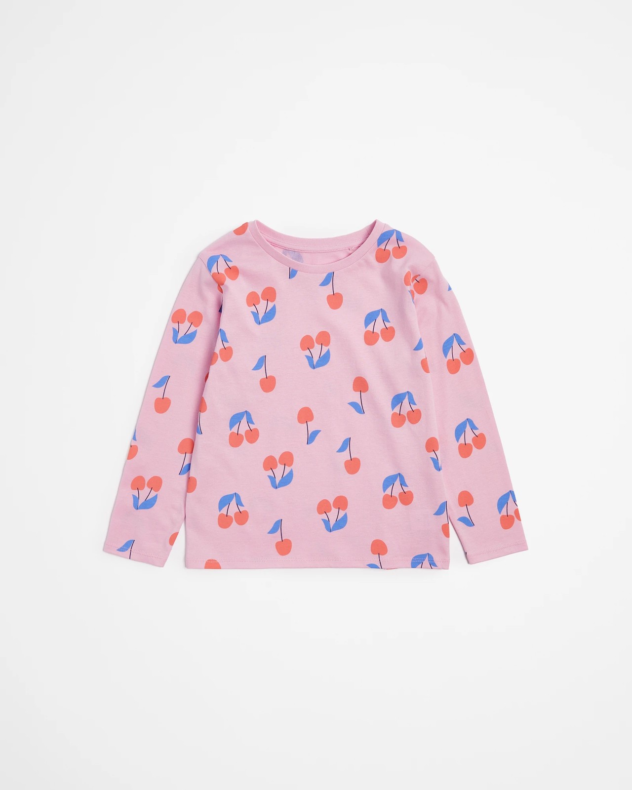 Organic Cotton Top - pink cherries | Target Australia