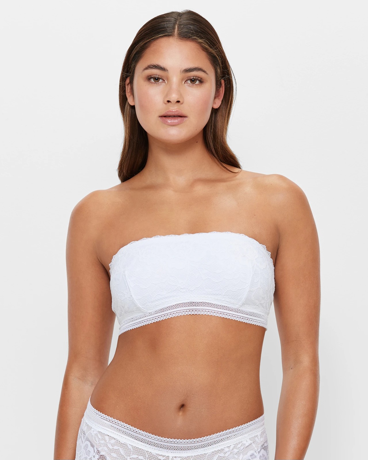 Lace bandeau deals