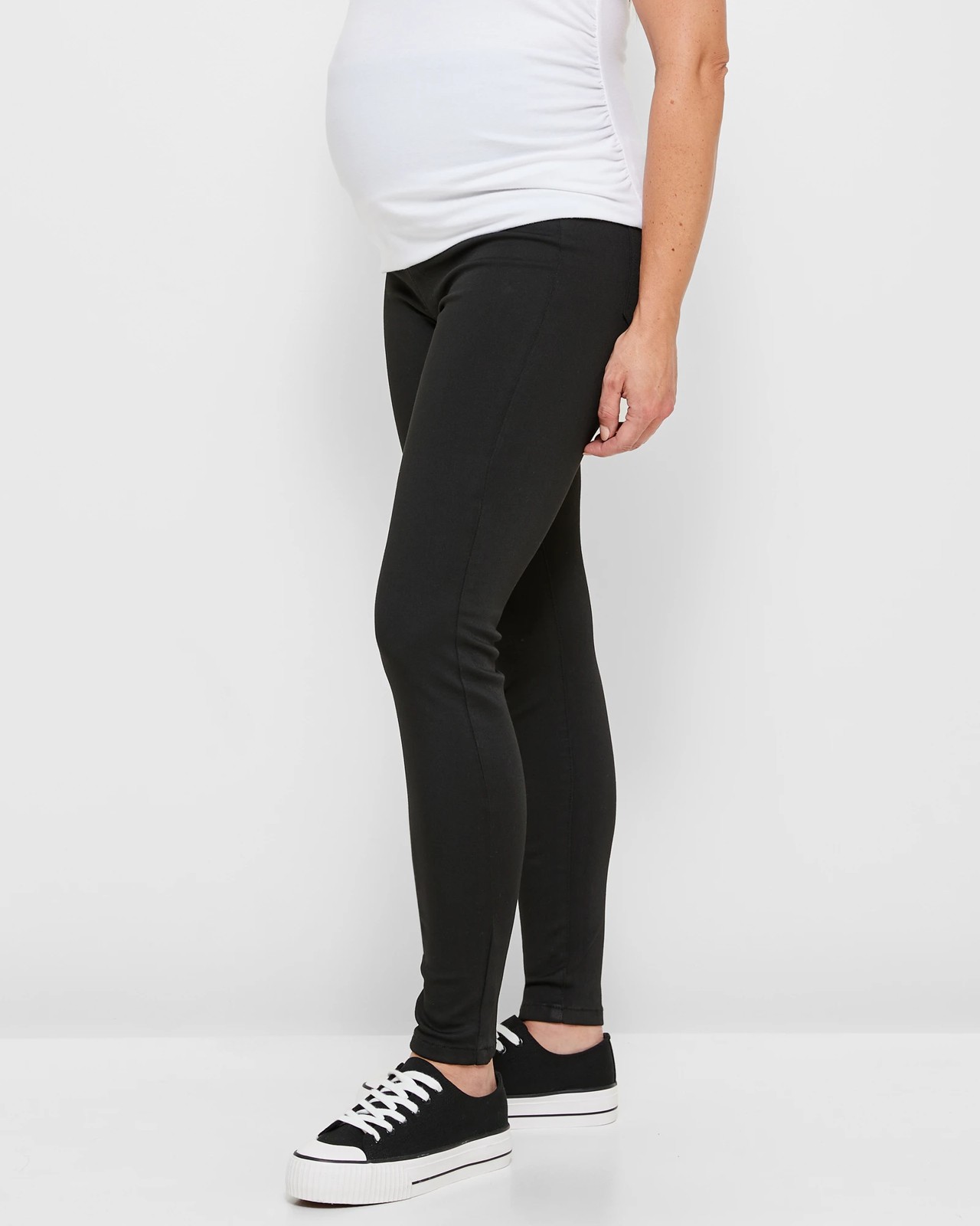 Maternity Over The Belly Denim Jeggings Target Australia