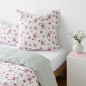 Poppy Ditsy Floral Australian Cotton European Pillowcase product image