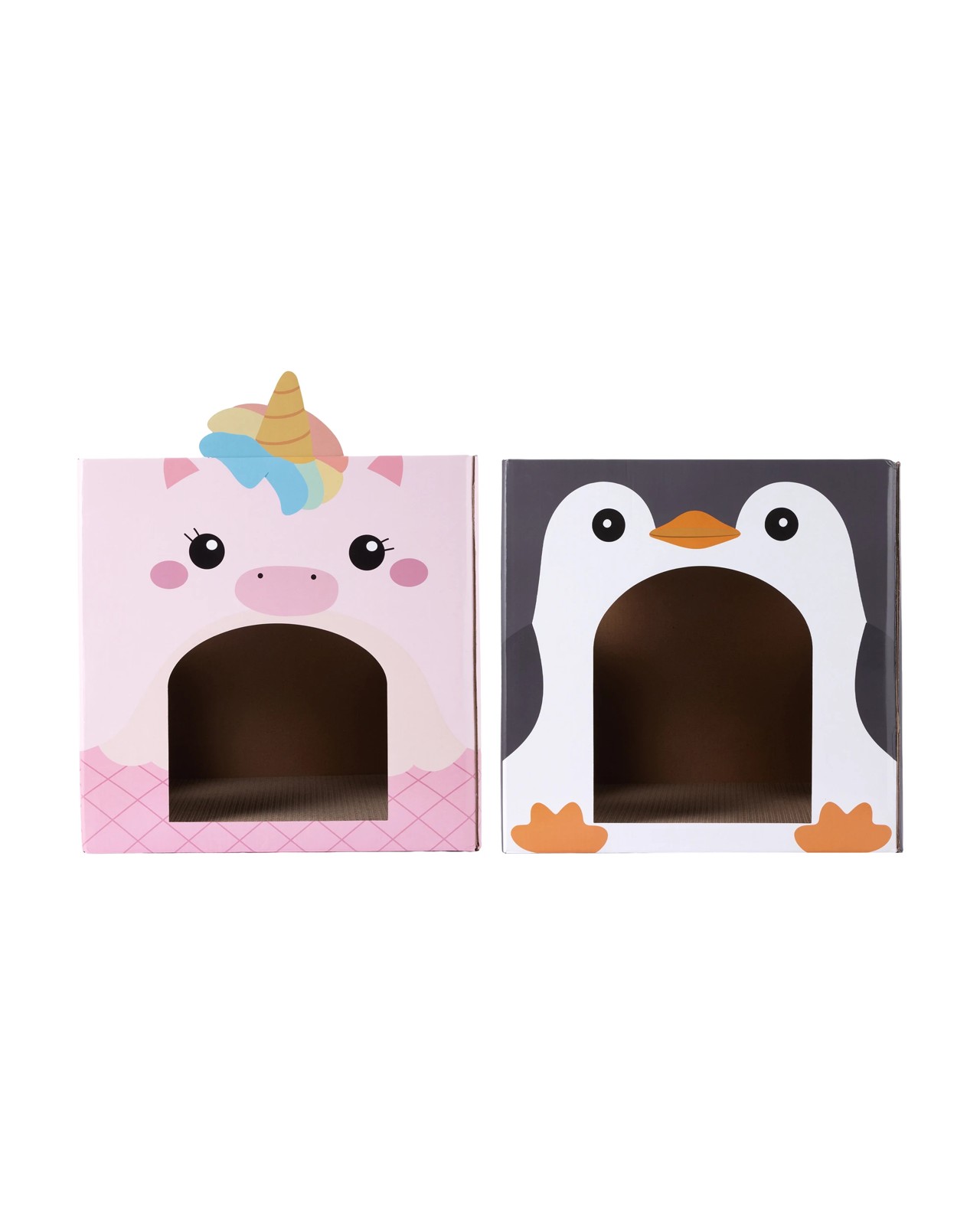 Anko Cat Cardboard House - Assorted 2 of 6