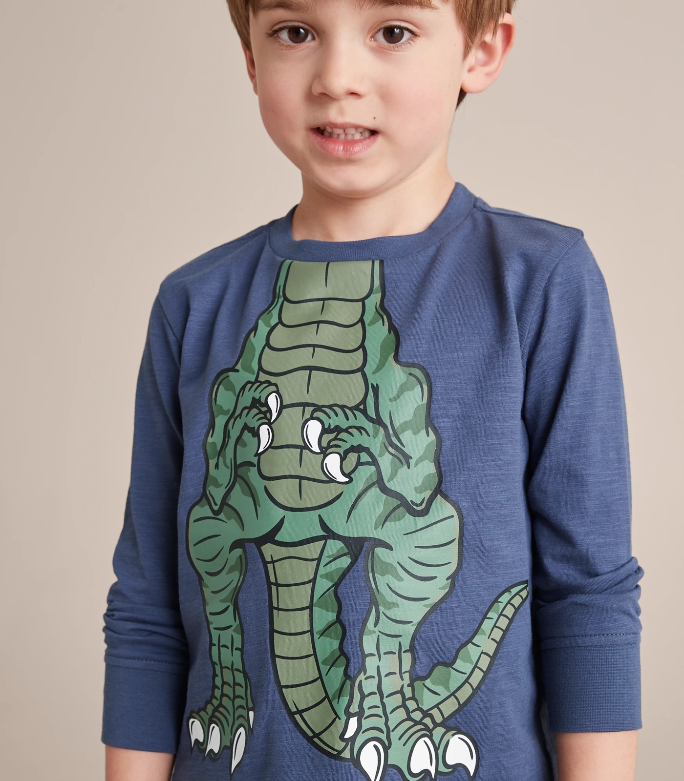 Novelty Dinosaur Print Top 2 of 6