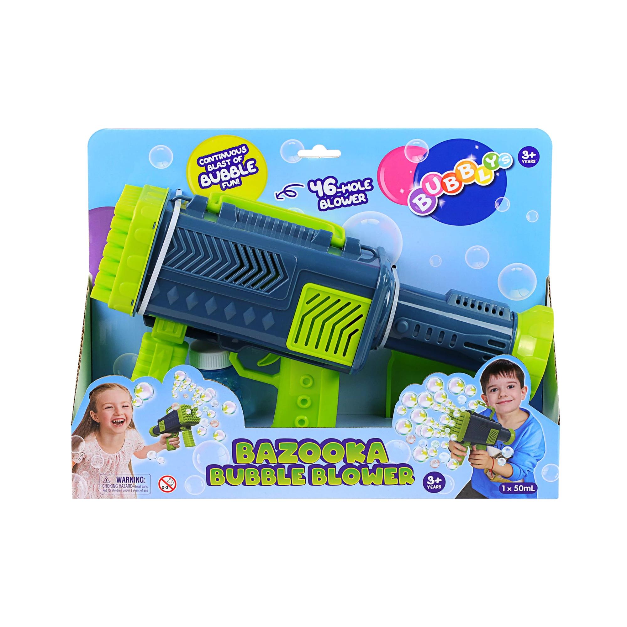  Bazooka Bubble Gun for Kids - Automatic Continuous
